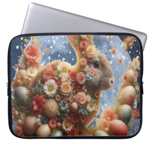 Blossom Bunny Easter Laptop Sleeve