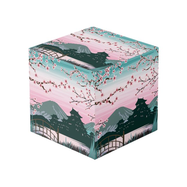 Blossom Cube (Front Angled)
