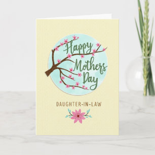 Blossom Daughterinlaw Card