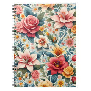 Blossom Delight Tile Journal