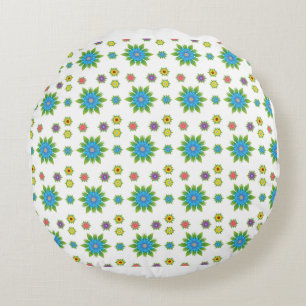 Blossom Dreams Round Pillow