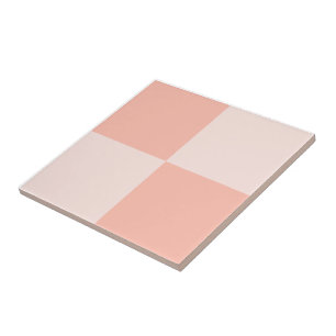 Blossom elegance salmon floral tile set Pattern 5