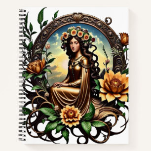 Blossom girl notebook