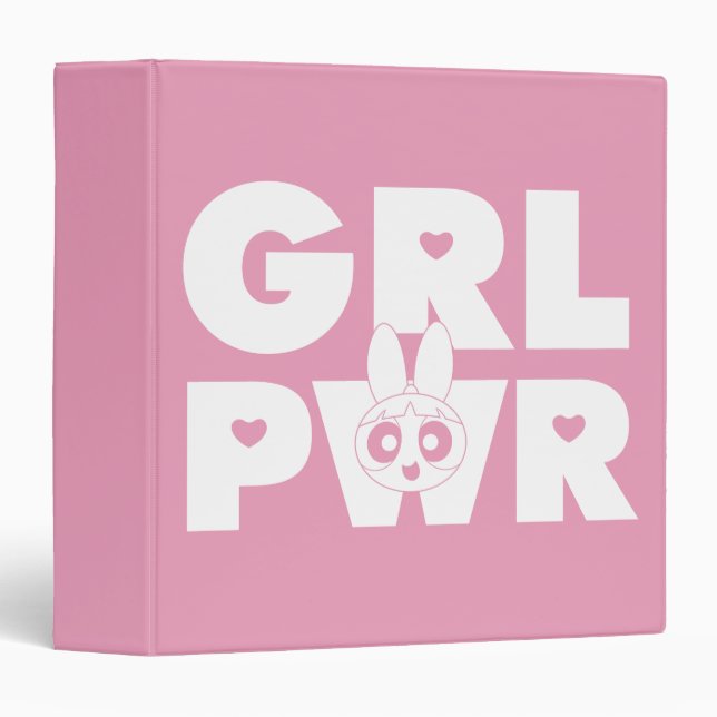 Blossom: Girl Power Binder (Front/Spine)