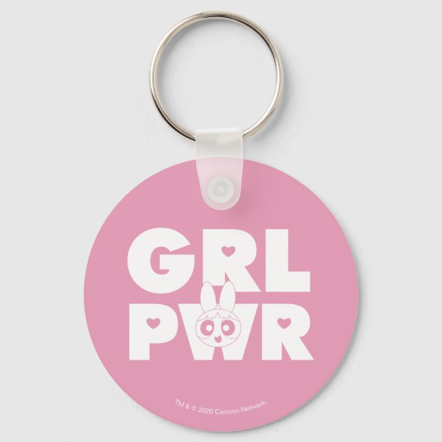 Blossom: Girl Power Keychain (Front)