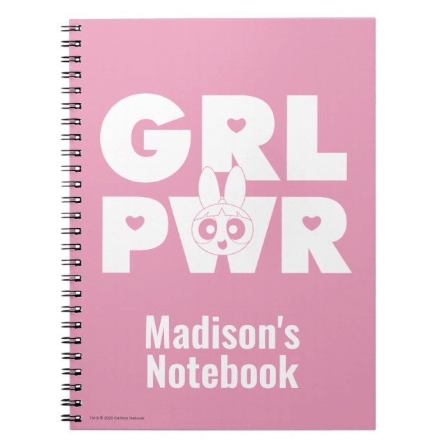 Blossom: Girl Power Notebook (Front)