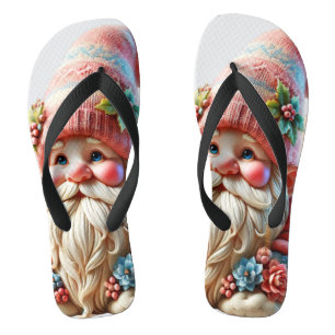 Blossom gnome  flip flops