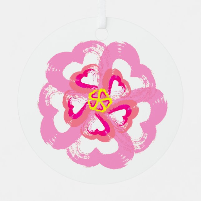 Blossom Heart Ornament  (Front)