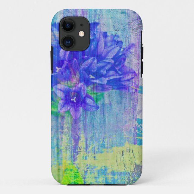 Blossom in Blue Violet Case-Mate iPhone Case (Back)