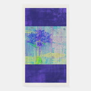 Blossom in Blue Violet Framed Napkin