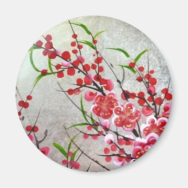 Blossom In Gold Magnet (Front)