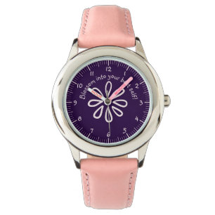 Blossom into your best self! Flower Doodle  Watch