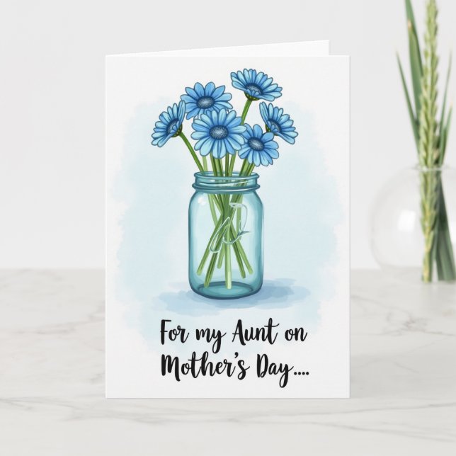 Blossom Jar Mothers Day Card (Front)
