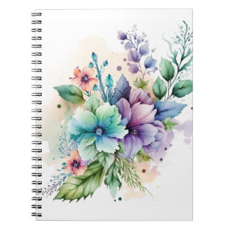 Blossom Journal Notebook for Reflection & Growth