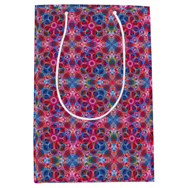 Blossom Kaleidoscope Medium Gift Bag (Front)