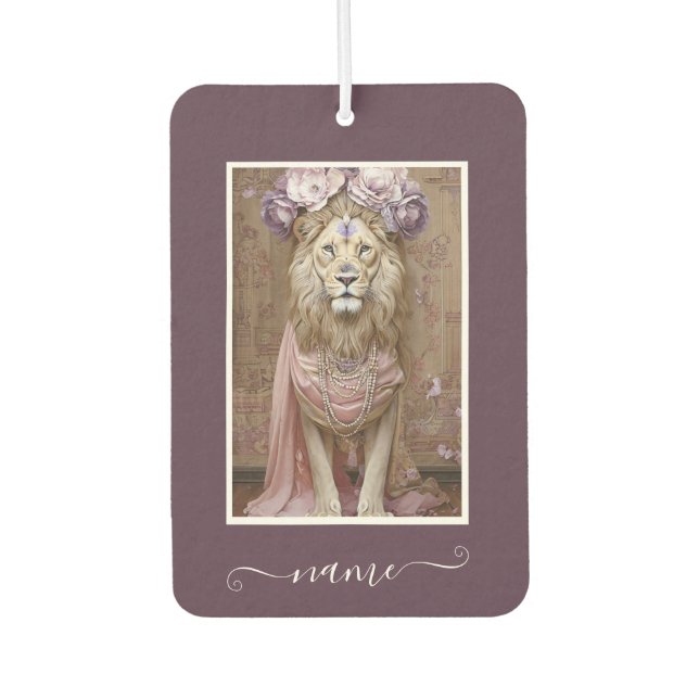 Blossom King Air Freshener (Front)