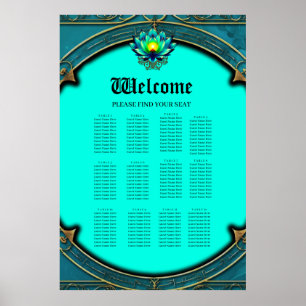 Blossom of Elegance, Mystic Lotus. Poster