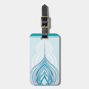 Blossom Open Customizable Luggage Tag