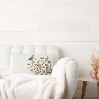 Blossom Perch Lumbar Pillow