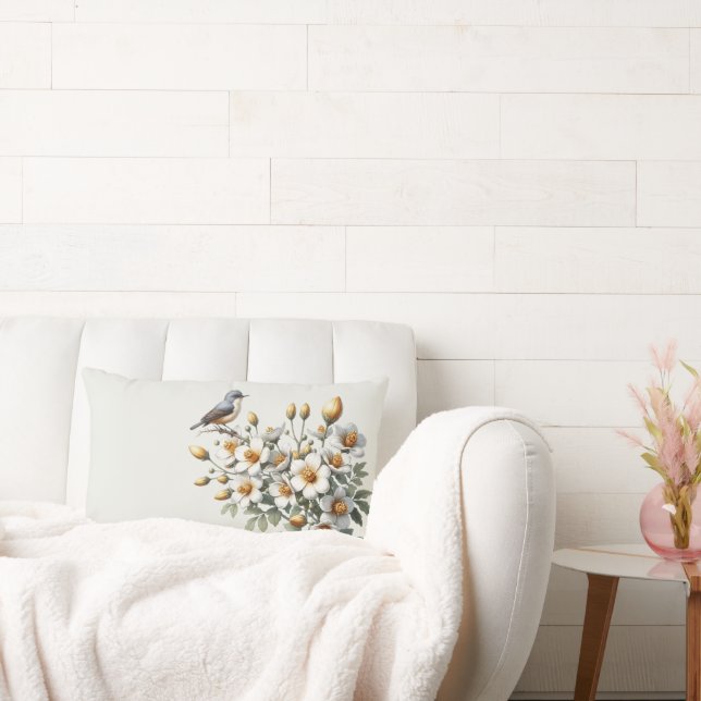 Blossom Perch Lumbar Pillow (Couch)