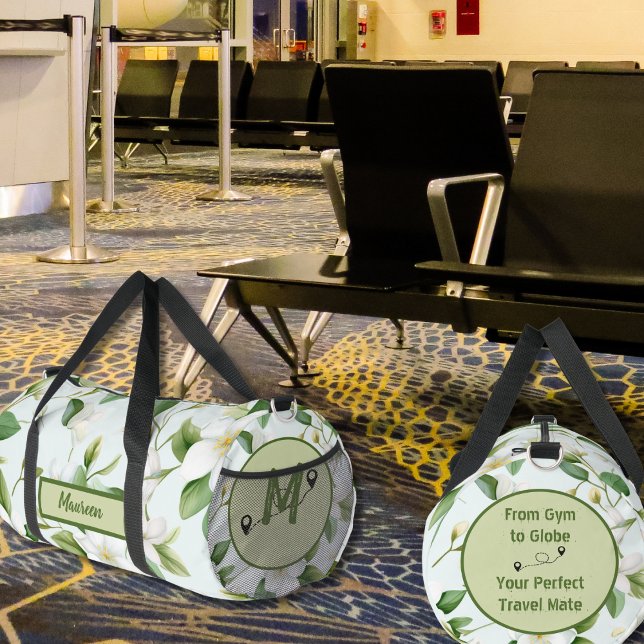 Blossom Personalized Duffle Bag (Creator Uploaded)