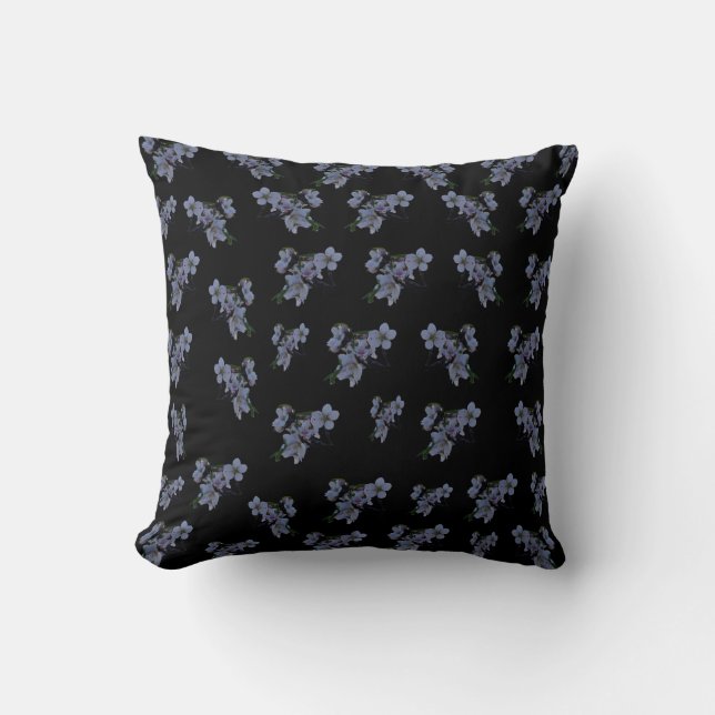 Blossom Pink Snow Drops, Throw Pillow (Front)