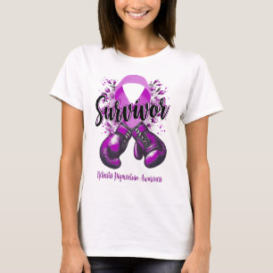 Blossom Retinitis Pigmentosa Warrior Survivor T-Shirt