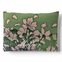 Blossom roseVert Imprimer Couper Sac à coudre