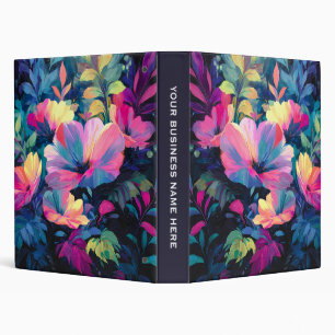Blossom Rush Spring Floral Garden  Binder