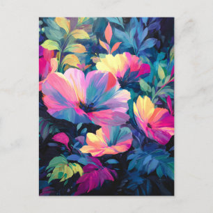 Blossom Rush Spring Floral Garden Holiday Postcard