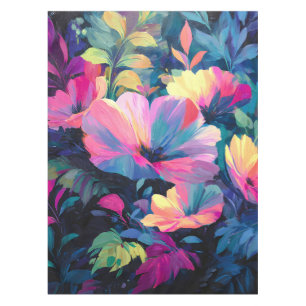 Blossom Rush Spring Floral Garden Tablecloth