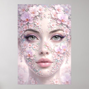 Blossom Serenity Muse Poster