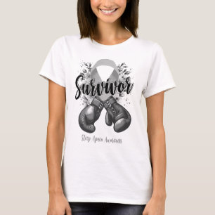 Blossom Sleep Apnea Warrior Survivor T-Shirt