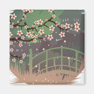 Blossom Sundown Magnet