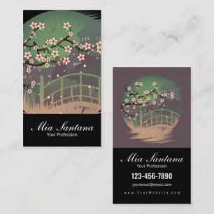Blossom Sundown Profession Business Card