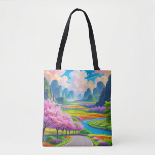 "Blossom Trail – Nature in Full Bloom Tote Bag