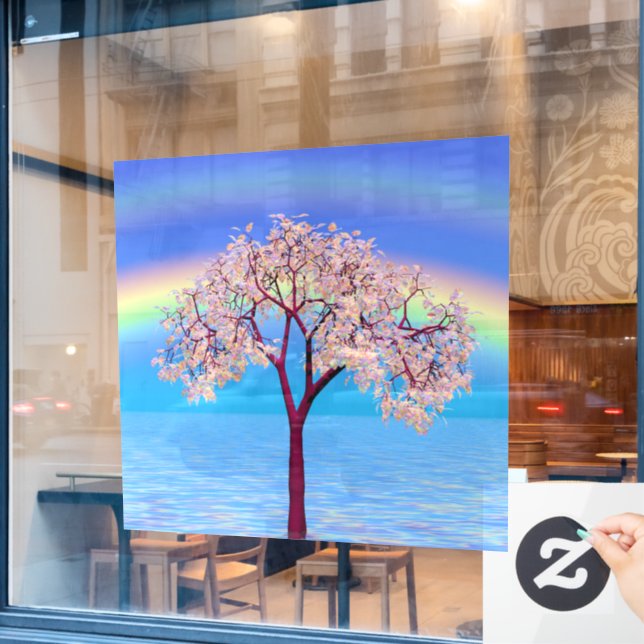 Blossom Tree Window Cling (Cafe Window)
