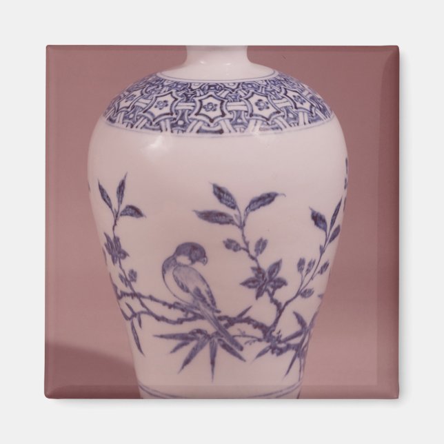 Blossom vase, Ming dynasty Magnet (Front)