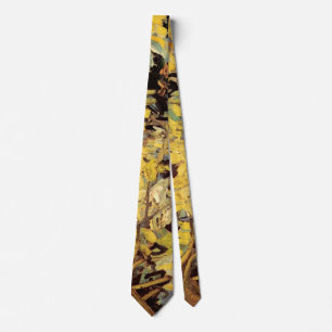 Blossoming Acacia Branches by Vincent van Gogh Tie