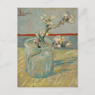 Blossoming Almond Branch by Vincent van Gogh Postcard