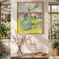 Blossoming Almond Branch by Vincent van Gogh