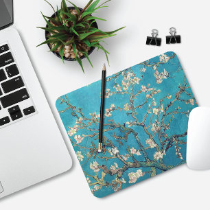 Blossoming Almond Tree Branches Vincent van Gogh Mouse Pad