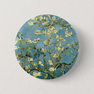 Blossoming Almond Tree by Van Gogh 2 Inch Round Button