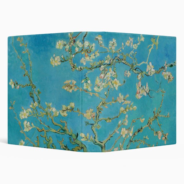 Blossoming Almond Tree by Van Gogh  Binder (Background)