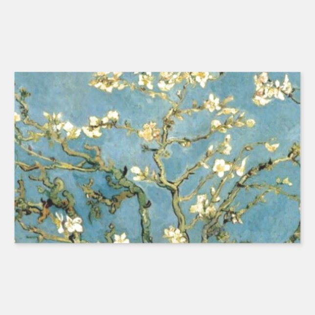 Blossoming Almond Tree by Van Gogh Sticker (Front)