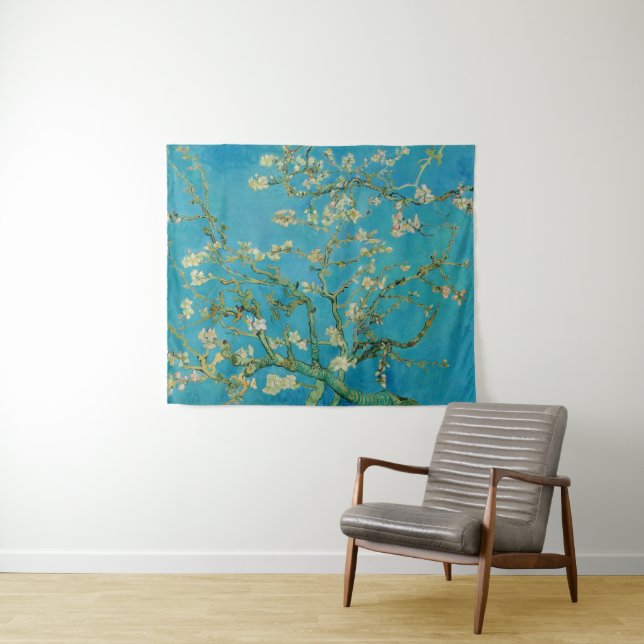 Blossoming Almond Tree by Van Gogh Tapestry (In Situ (Horizontal))