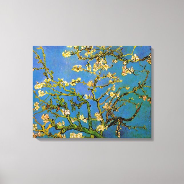 Blossoming Almond Tree by Vincent van Gogh Canvas Print (Front)