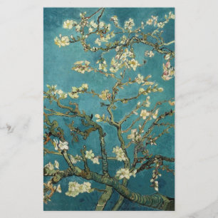 Blossoming Almond Tree by Vincent van Gogh. Stationery