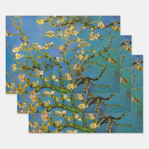 Blossoming Almond Tree by Vincent van Gogh Wrapping Paper Sheet