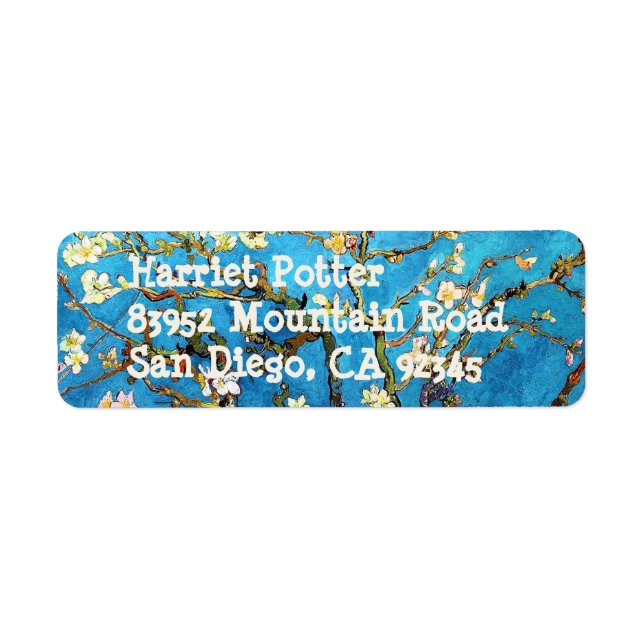 Blossoming Almond Tree Van Gogh Fine Art (Front)
